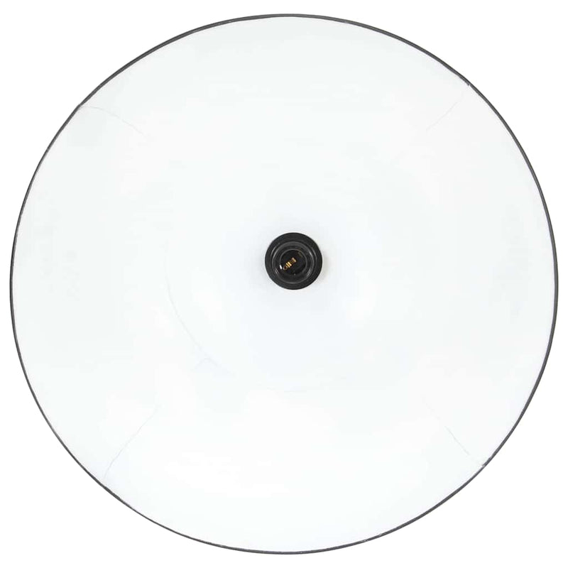 Lampă suspendată, negru, rotund, 48 cm, 25 W, E27