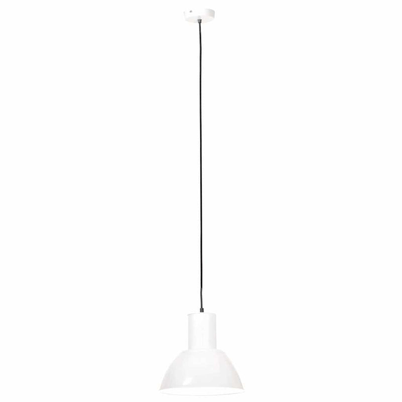 Lampă suspendată, 25 W, alb, rotund, 28,5 cm, E27