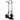 Cărucior telescopic manual, 200 kg, negru și roșu