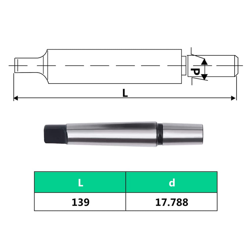 Mandrină cu eliberare rapidă MT3-B18, prindere de 16 mm 1-16B16
