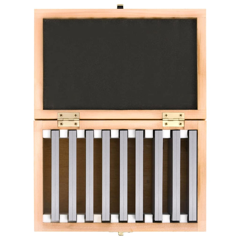 Cale plan paralele, 100 mm, 18 buc., 10-42 mm