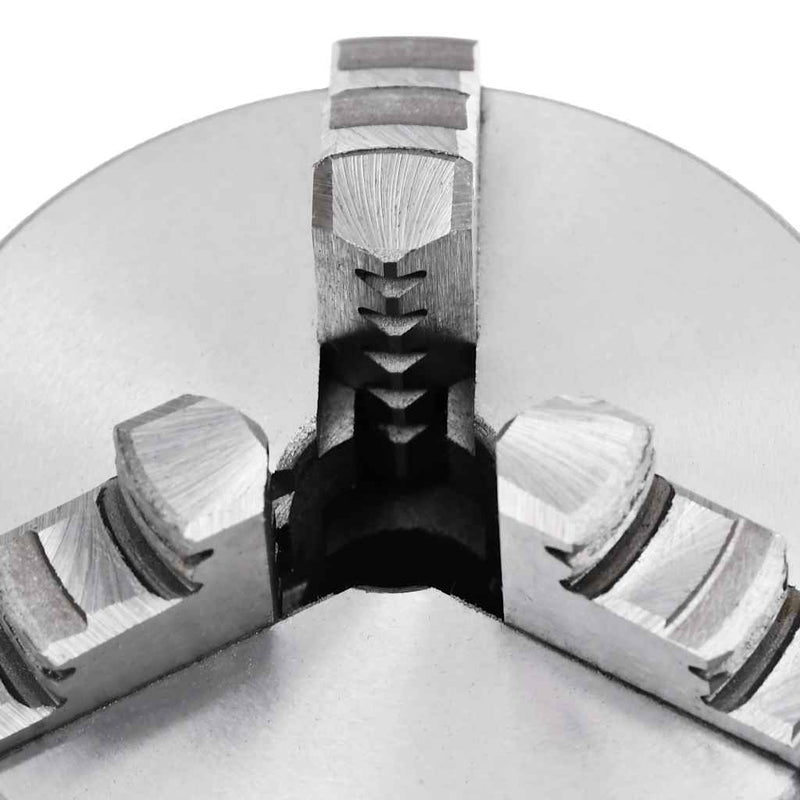 Mandrină de strung cu 3 fălci, 80 mm, oțel K11 80