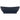 Chiuvetă lux preaplin albastru mat 58,5x39 cm ceramică oval