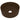 Chiuvetă de baie lux maro închis mat 40x15 cm ceramică rotund
