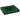 Chiuvetă baie lux, orificiu robinet verde mat 60x46 cm ceramică