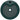 Chiuvetă de lux cu preaplin verde închis mat 36x13 cm ceramică