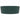 Chiuvetă de lux cu preaplin verde închis mat 36x13 cm ceramică
