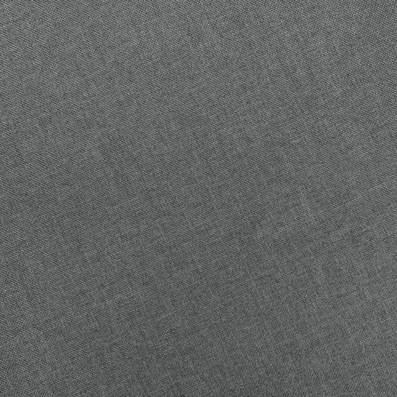 Fotoliu de masaj cu taburet, gri deschis, material textil