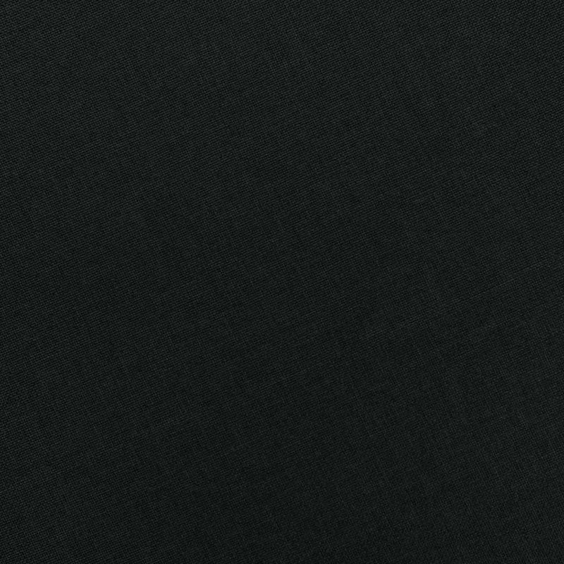 Fotoliu de masaj cu taburet, negru, material textil