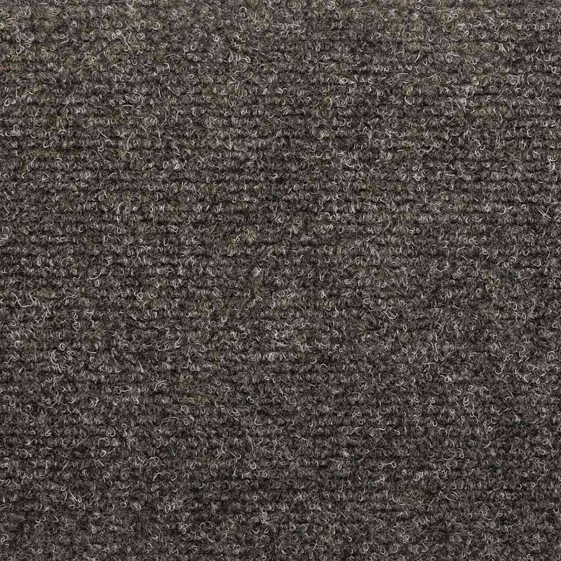 Covorașe pentru scări autoadezive, 15 buc., 65x21x4 cm, antracit, semirotunde, mari