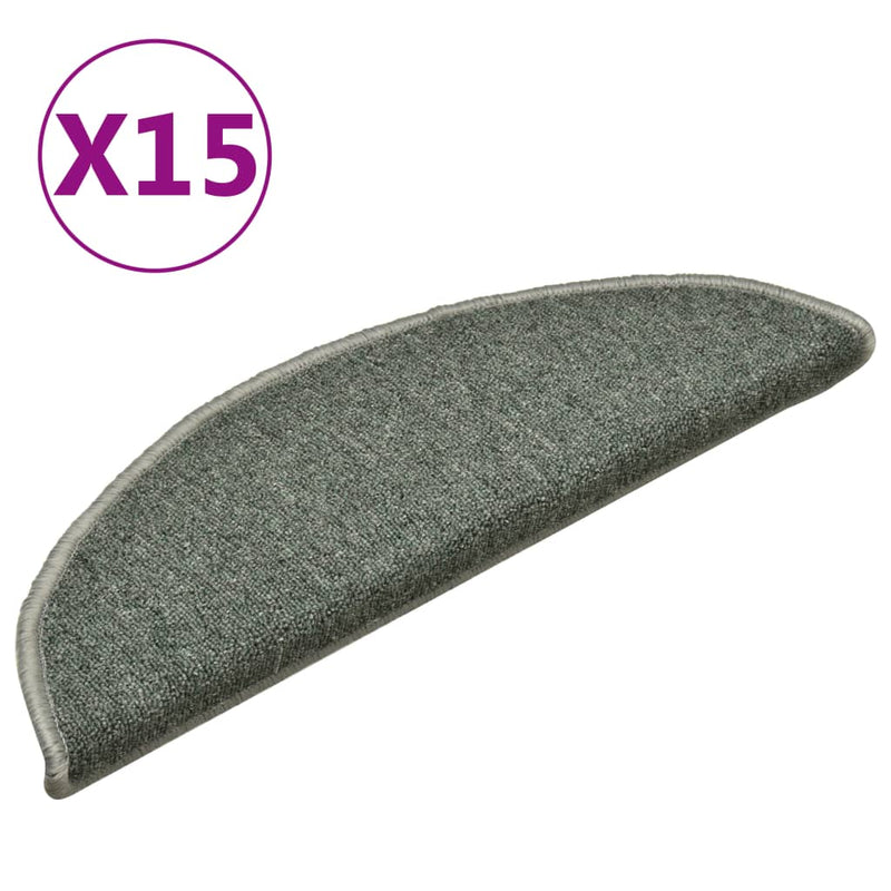 Grile pentru trepte 15 buc. 56 x 17 x 3 cm Non-Slip