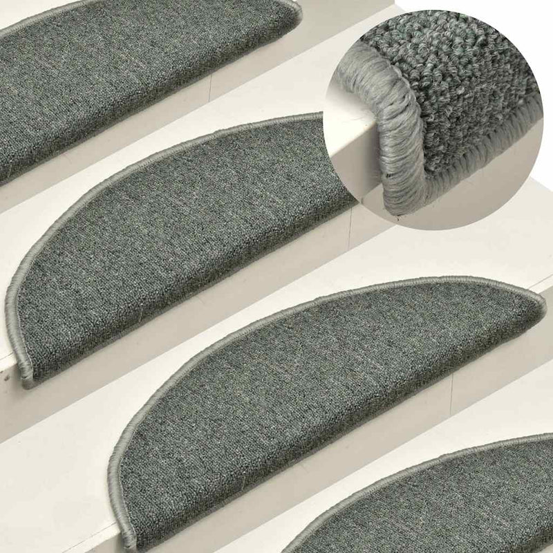Grile pentru trepte 15 buc. 56 x 17 x 3 cm Non-Slip