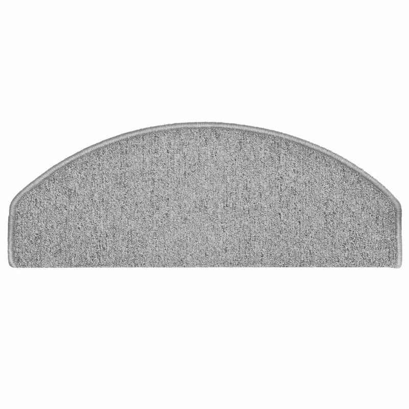 Grile pentru trepte 15 buc. 65 x 24 x 4 cm Non-Slip Alb și gri