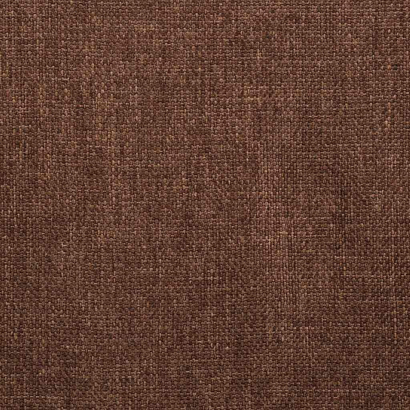 Scaune de bucătărie, 2 buc., maro, material textil