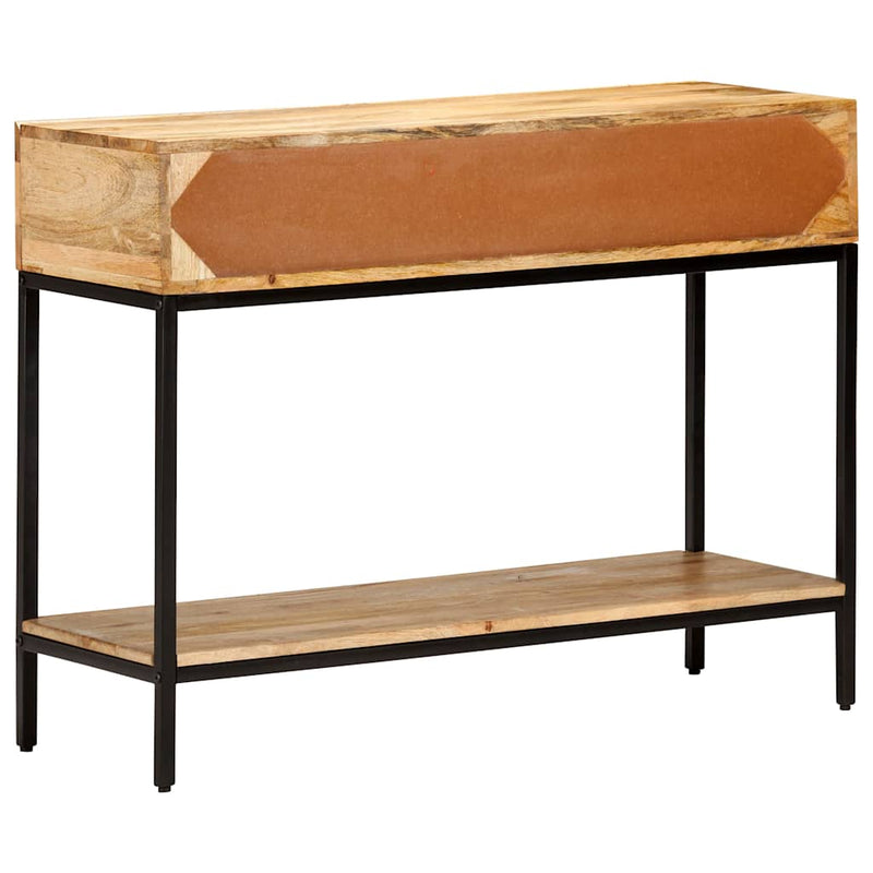 Masă consolă, 100 x 35 x 76 cm, lemn masiv de mango