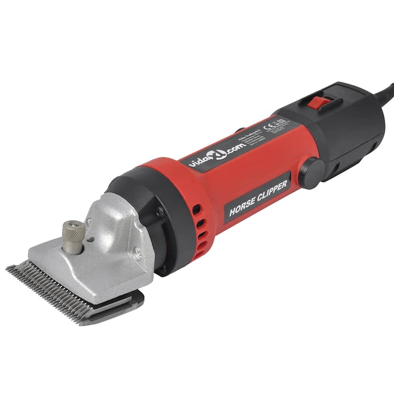Set mașină de tuns cai, 6 piese, 550 W