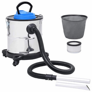 Aspirator de cenușă filtru HEPA, 1200 W, 20 L, oțel inoxidabil