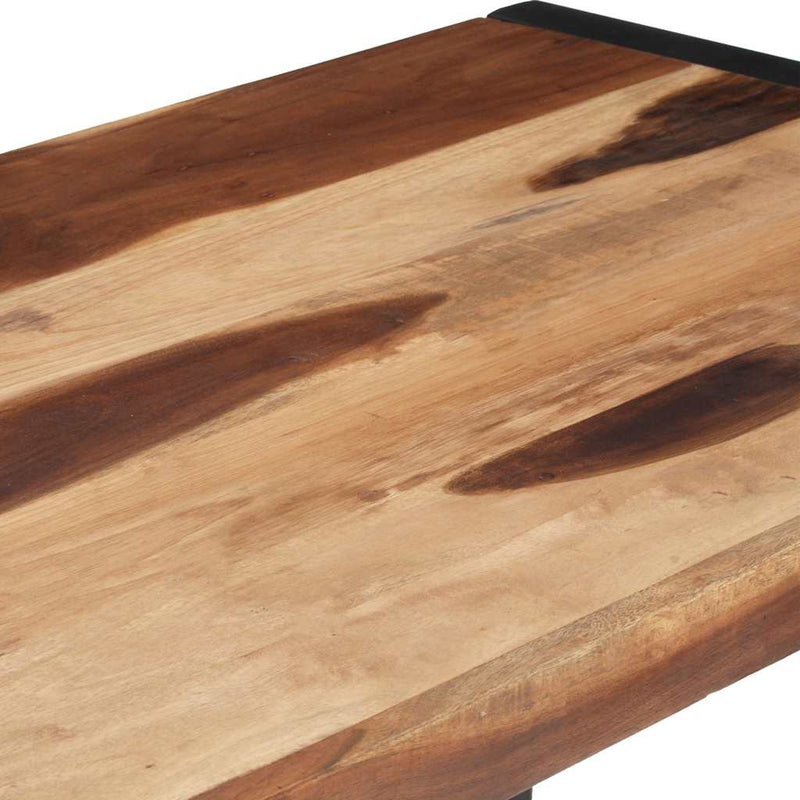 Masă de bucătărie, 120x60x75 cm, lemn masiv