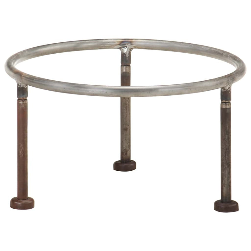 Vatră de foc rustică, Ø 40 cm, fier