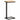 Mese laterale, 2 buc. 31,5x24,5x64,5 cm lemn de mango nefinisat