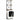 Dulap de vin design tractor alb 49x31x172 cm mango nefinisat