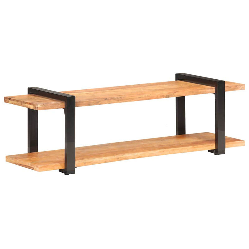 Comodă TV, 130 x 40 x 40 cm, lemn masiv de acacia