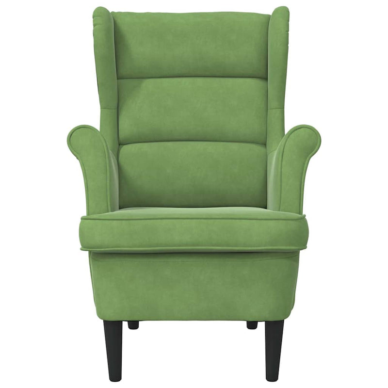 Fotoliu, verde deschis, catifea