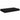 Raft de perete suspendat, negru, 40x23,5x3,8 cm, MDF