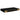 Raft de perete suspendat, negru, 40x23,5x3,8 cm, MDF
