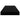 Raft de perete suspendat, negru, 60x23,5x3,8 cm, MDF