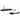 Rafturi de perete suspendate, 2 buc., negru, 60x23,5x3,8 cm MDF
