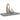 Raft de perete suspendat, gri, 50x23,5x3,8 cm, MDF
