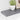 Raft de perete suspendat, gri, 120x23,5x3,8 cm, MDF
