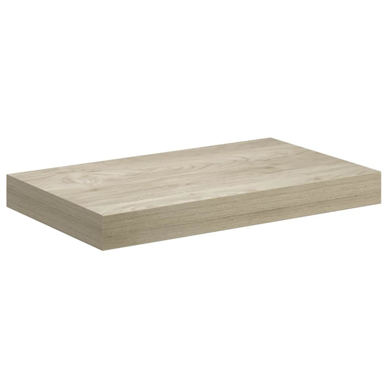 Raft de perete suspendat, stejar, 40x23,5x3,8 cm, MDF