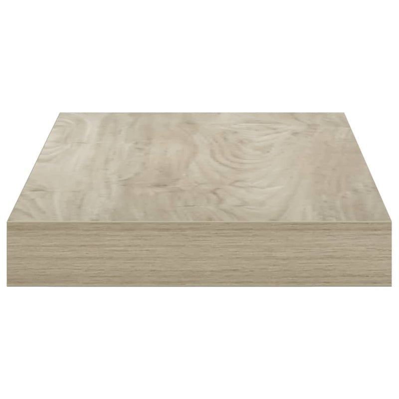 Raft de perete suspendat, stejar, 40x23,5x3,8 cm, MDF