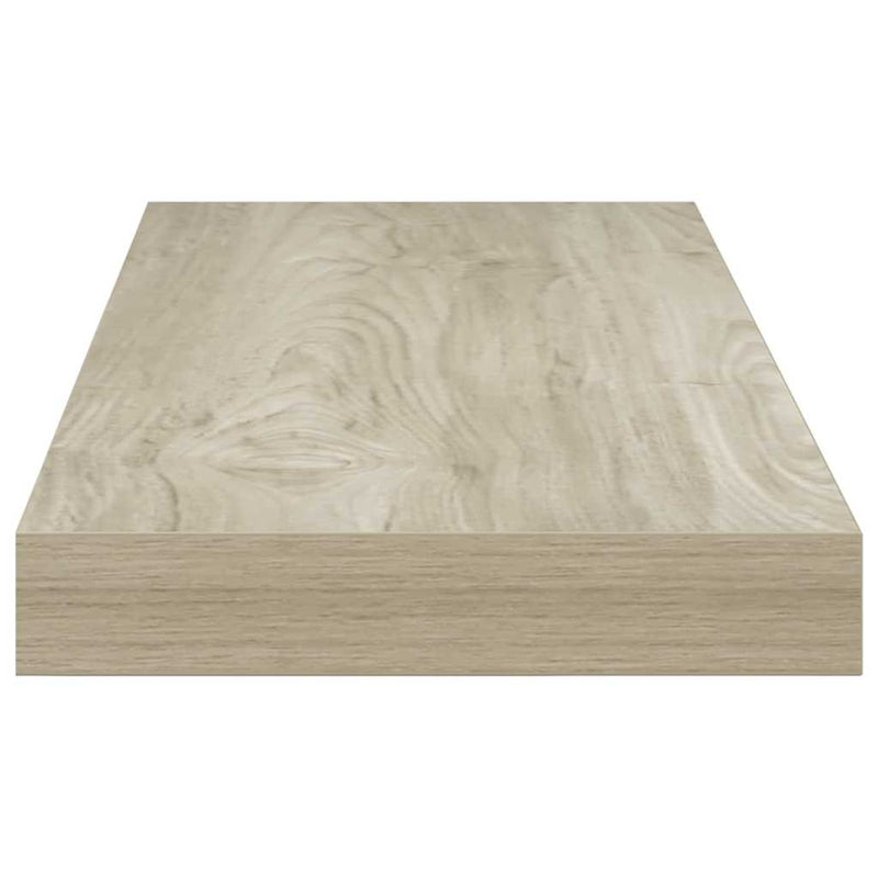 Raft de perete suspendat, stejar, 60x23,5x3,8 cm, MDF