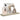 Raft de perete suspendat, stejar, 80x23,5x3,8 cm, MDF