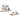 Rafturi de perete suspendate 2 buc., stejar, 80x23,5x3,8 cm MDF