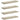 Rafturi de perete suspendate 4 buc., stejar, 80x23,5x3,8 cm MDF