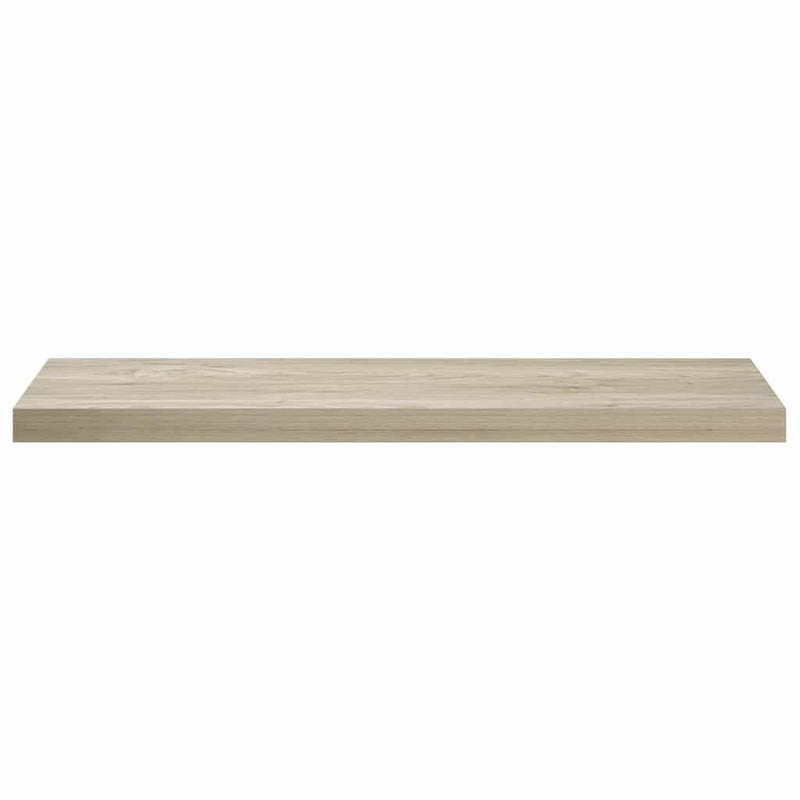 Raft de perete suspendat, stejar, 90x23,5x3,8 cm, MDF
