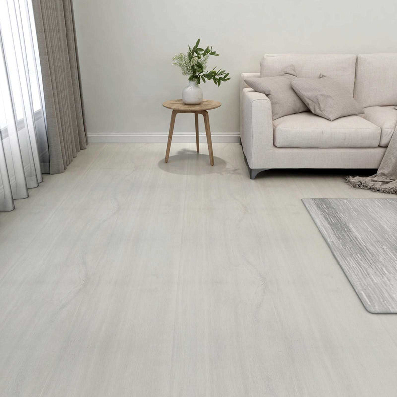 Plăci de Pardoseală Crem 5,11 m² 55 buc. PVC