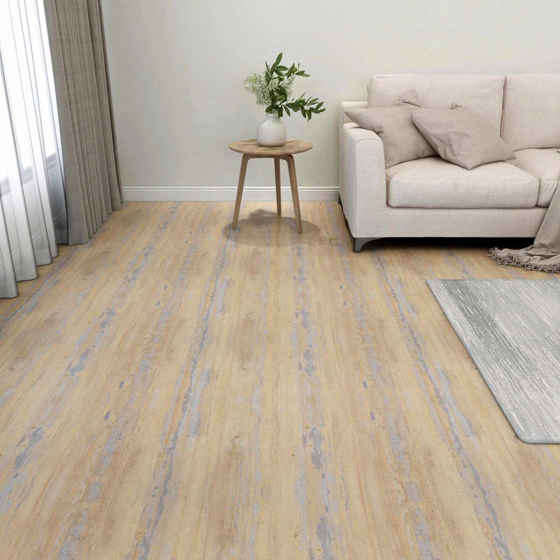 Plăci de Pardoseală Maro și gri 5,11 m² 55 buc. PVC