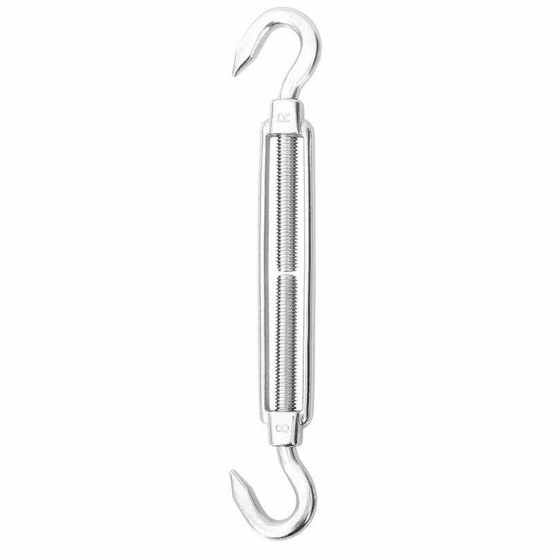 Set accesorii parasolar, 8 piese, oțel inoxidabil