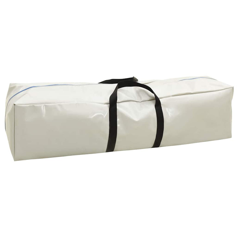 Saltea gimnastică gonflabilă cu pompă verde 60x100x10 cm PVC