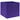 Cutii de depozitare 10 buc. violet, 28x28x28 cm, textil nețesut