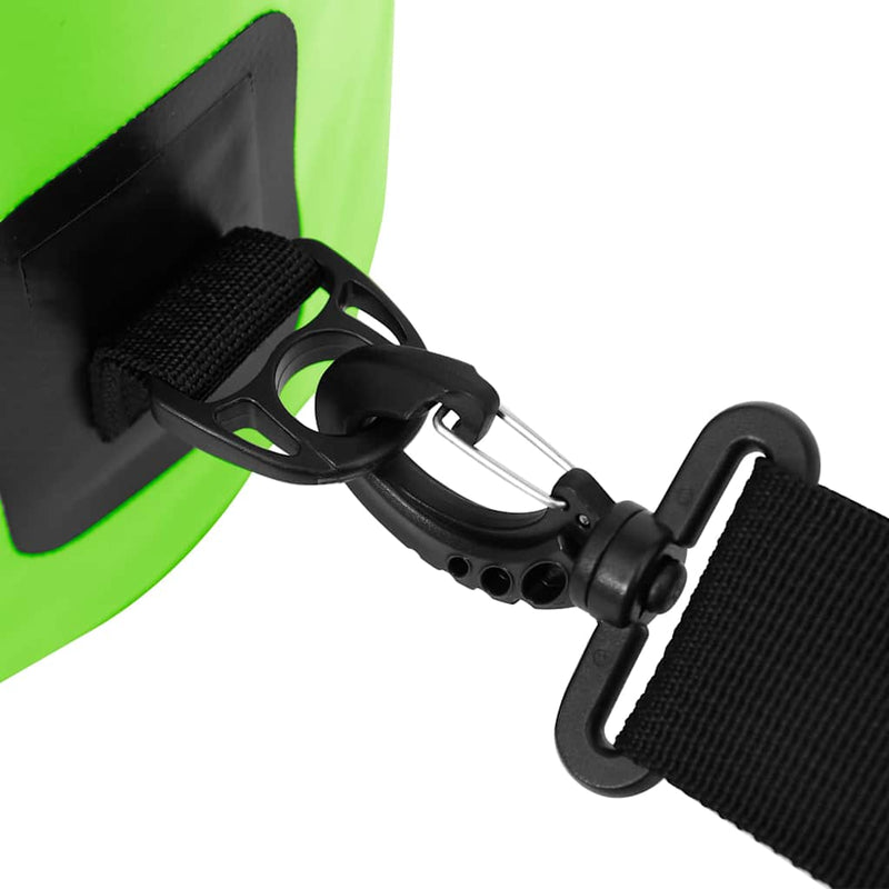 Rucsac impermeabil, verde, 30 L, PVC