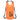 Rucsac impermeabil cu fermoar, portocaliu, 20 L, PVC