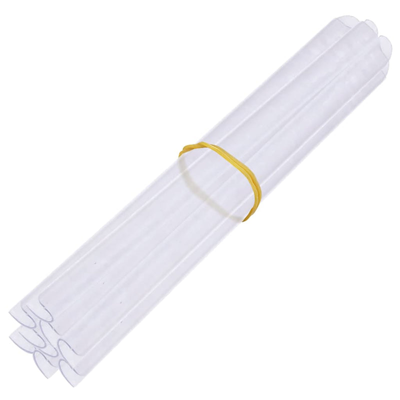 Benzi de intimitate PVC 140x0,19 m Alb