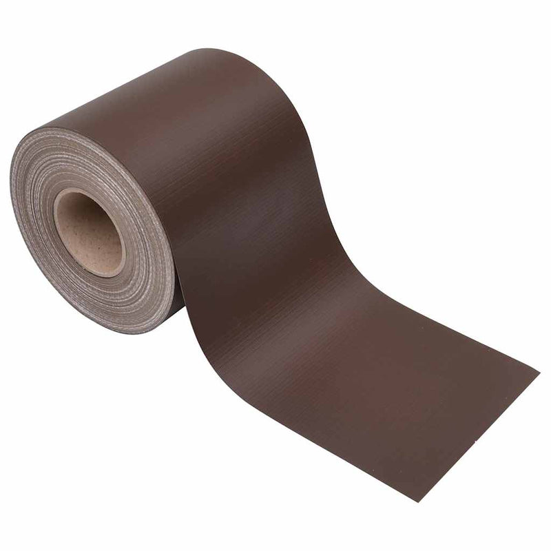 Bandă de intimitate PVC 35x0,19 m maro