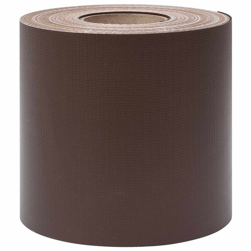 Bandă de intimitate PVC 35x0,19 m maro